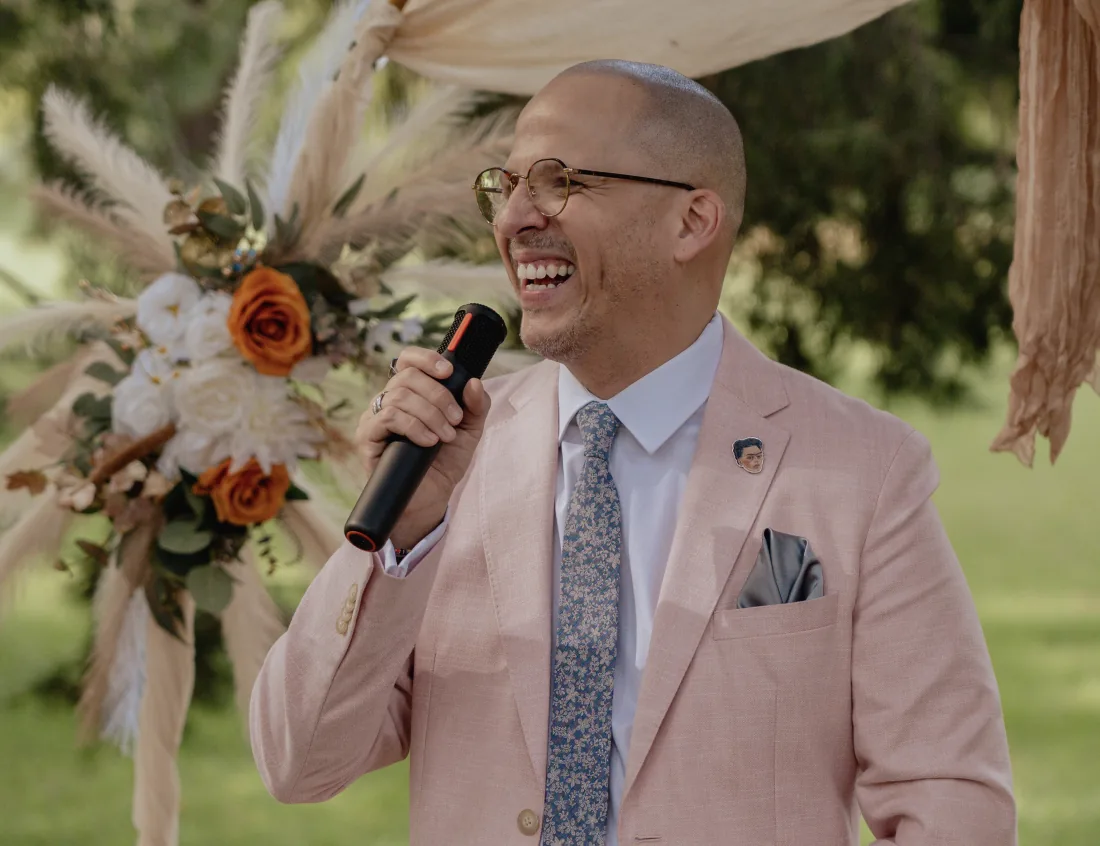 Reception MC with It's About Love